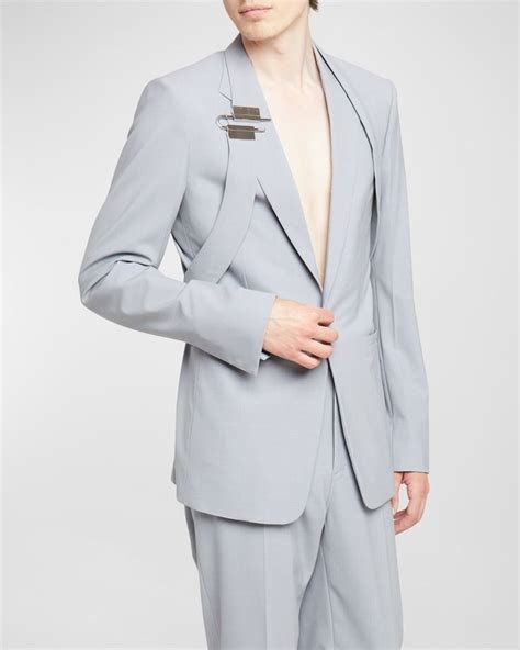 givenchy suit jacket|givenchy coat men's.